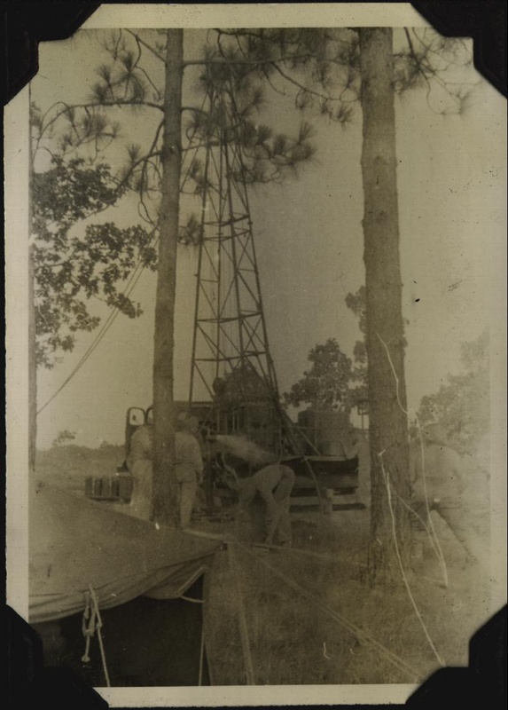 WWII Claiborne well rig 1